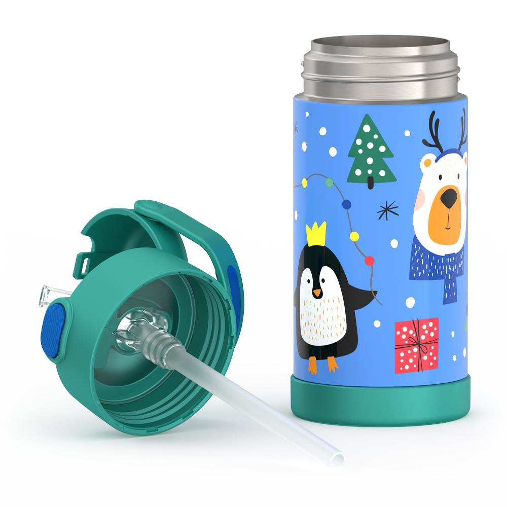 12oz FUNTAINER? WATER BOTTLE PENGUIN - Image 5