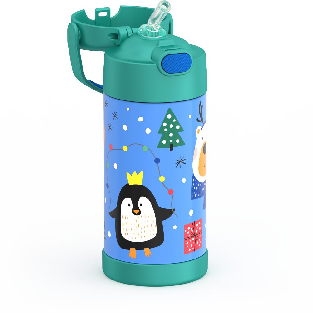 12oz FUNTAINER? WATER BOTTLE PENGUIN - Image 8