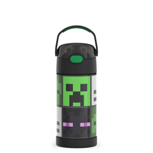 12oz FUNTAINER® WATER BOTTLE MINECRAFT