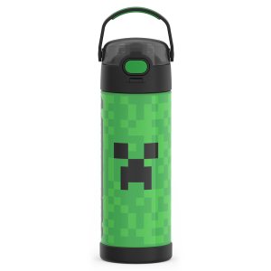 16oz FUNTAINER® WATER BOTTLE MINECRAFT