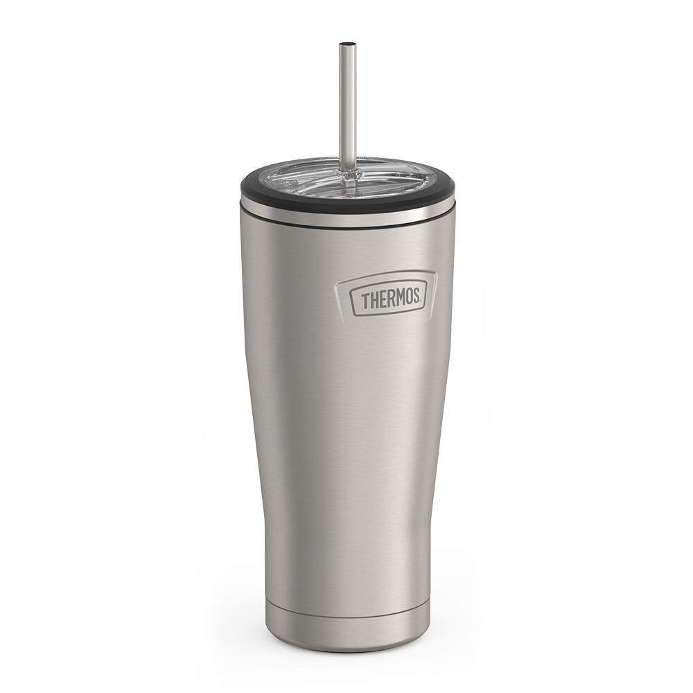 24oz ICON? COLD TUMBLER WITH STRAW - Image 4