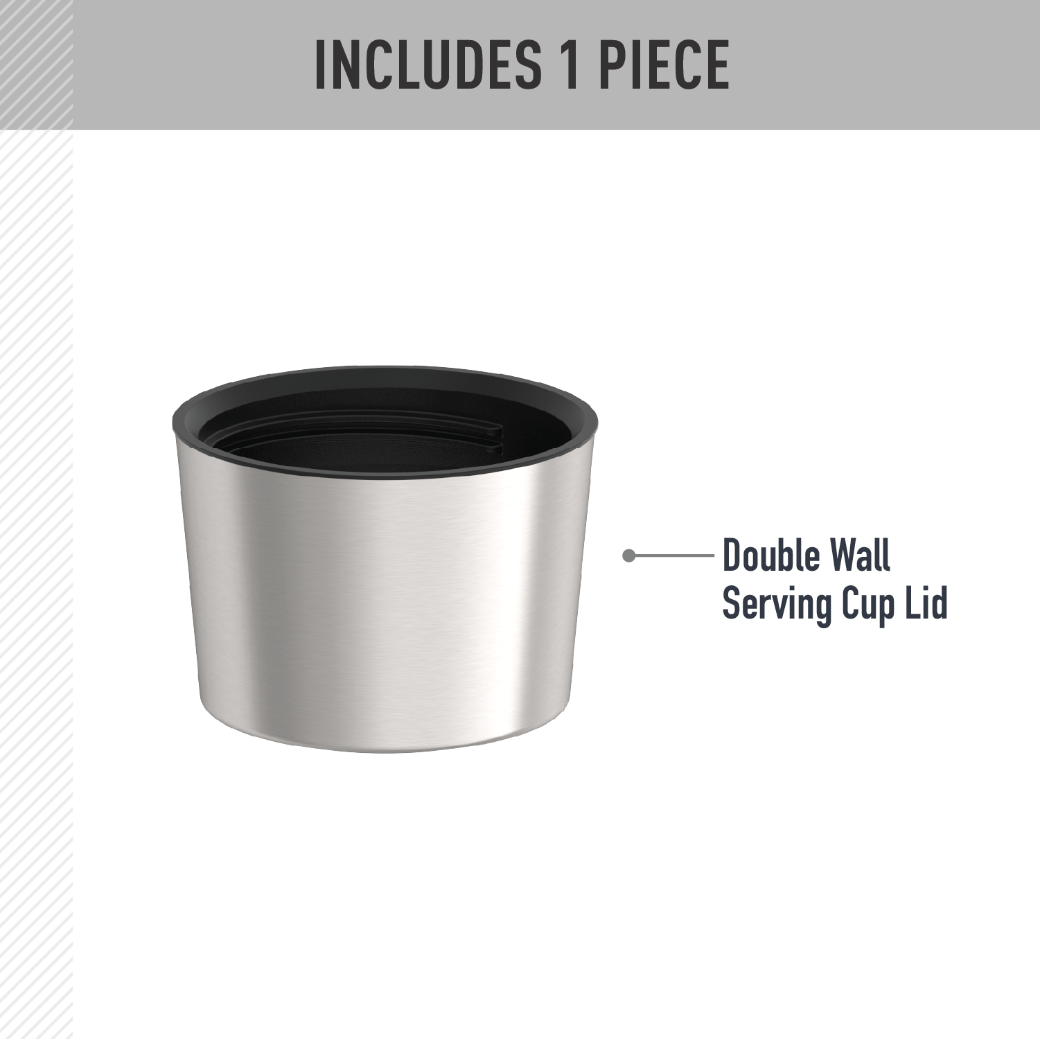 40oz ICON? BEVERAGE BOTTLE - REPLACEMENT SERVING CUP LID - Image 2