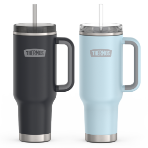 40oz Cup Holder Mug Bundle - Granite & Glacier