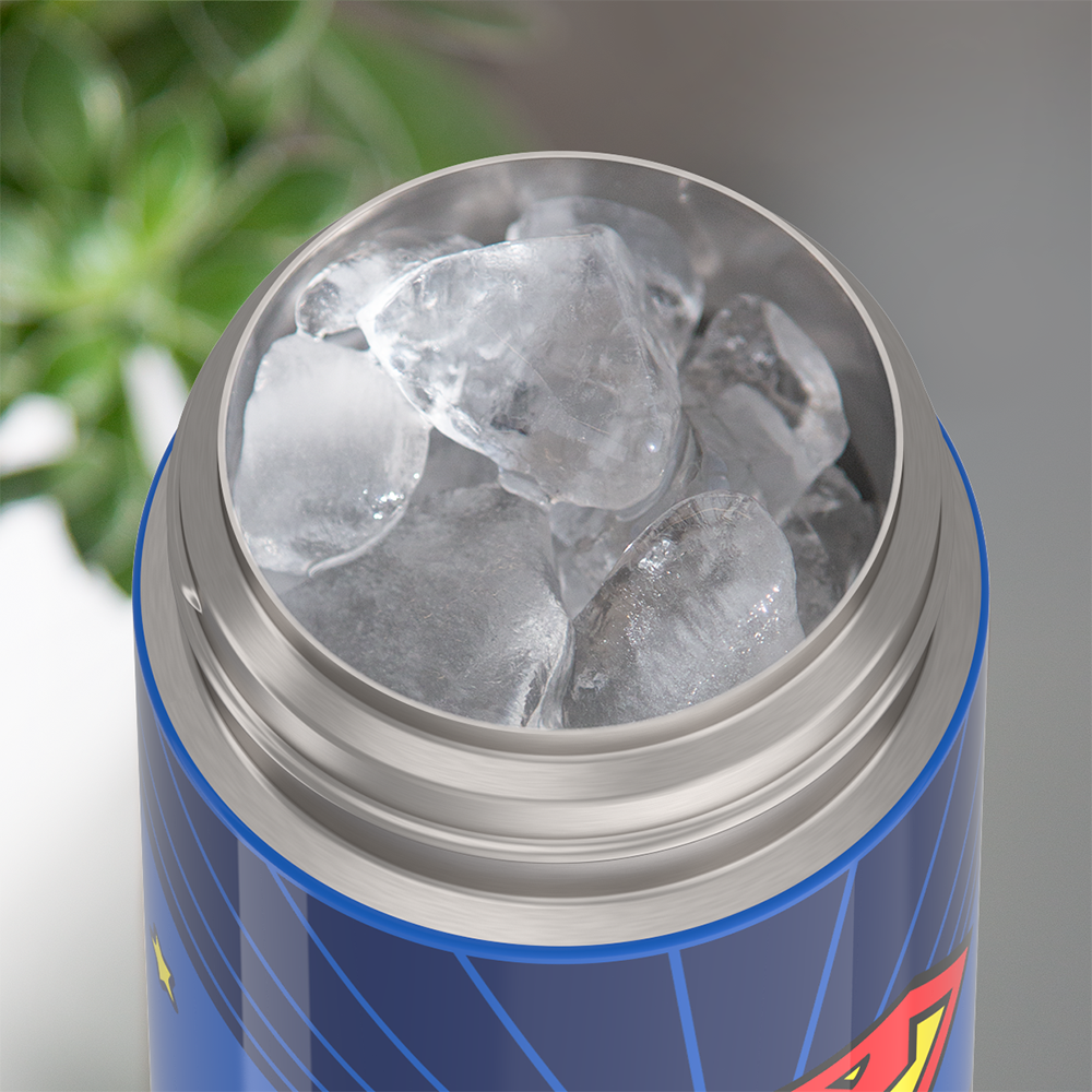 12oz FUNTAINER® WATER BOTTLE SUPERMAN - Image 6