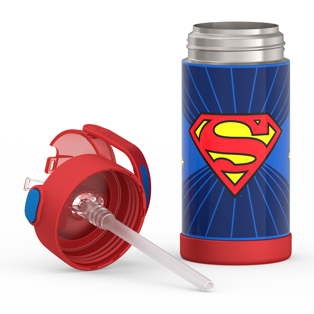 12oz FUNTAINER® WATER BOTTLE SUPERMAN - Image 3