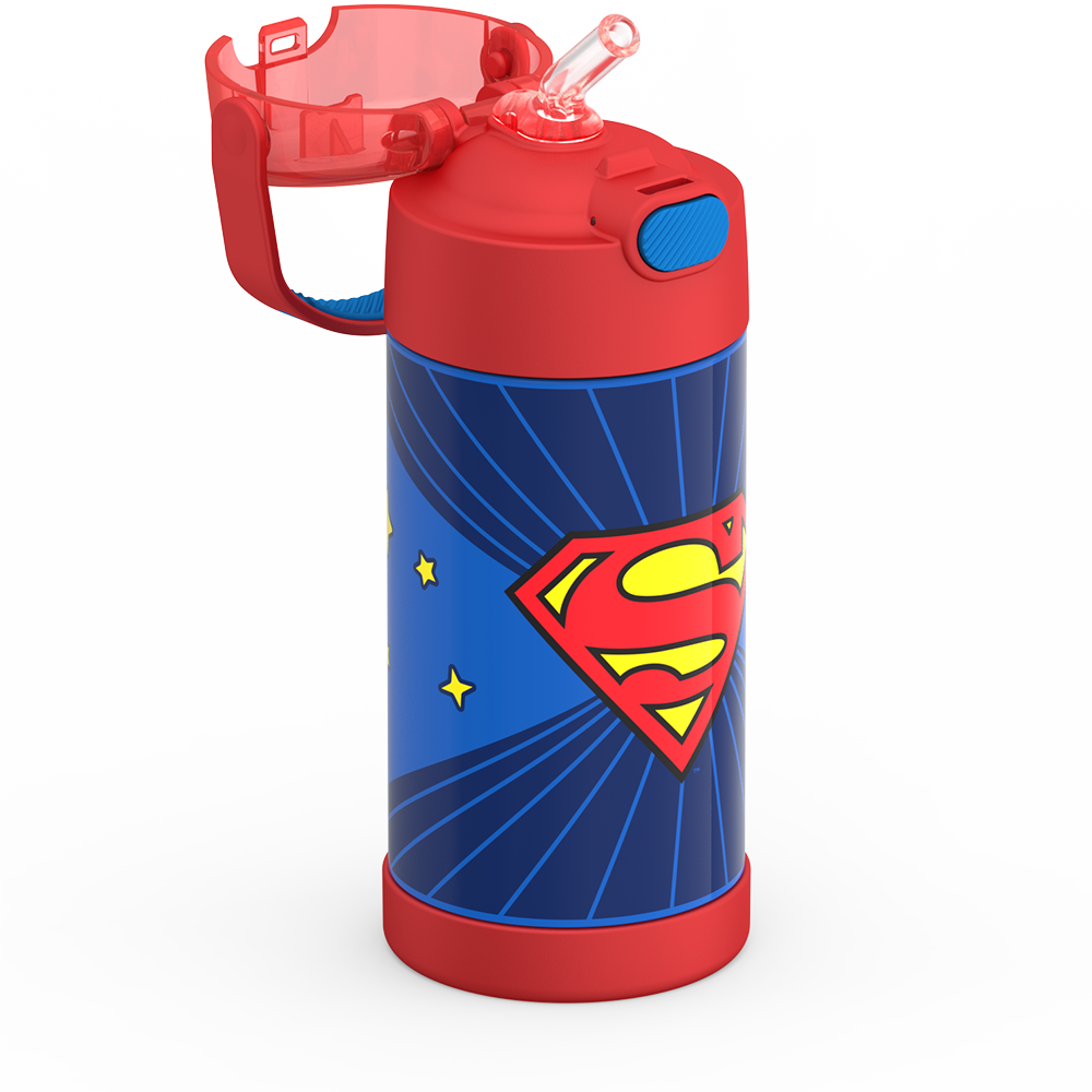12oz FUNTAINER® WATER BOTTLE SUPERMAN - Image 8
